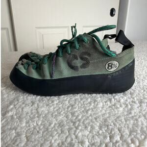 Five Ten 5.10 Stealth C4 Climbing Shoes Suede Lace Up Rock Climbing Mens 8.5